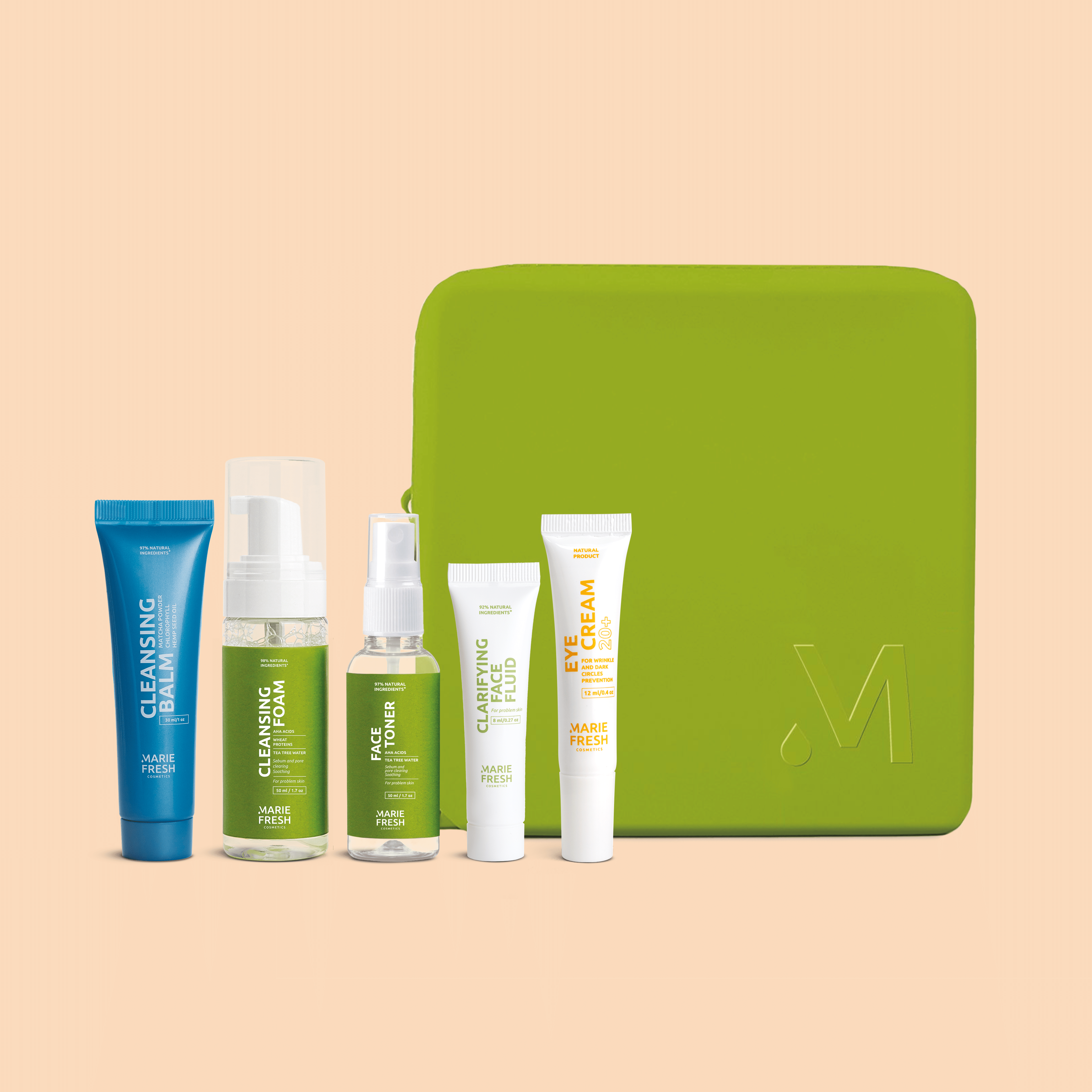 Zestaw podróżny dla skóry problematycznej