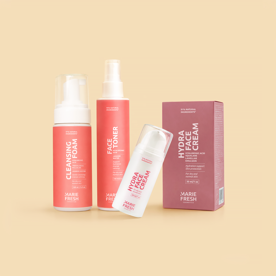 Podstawowa pielęgnacja przeciw suchości i uczuciu ściągnięcia skóry