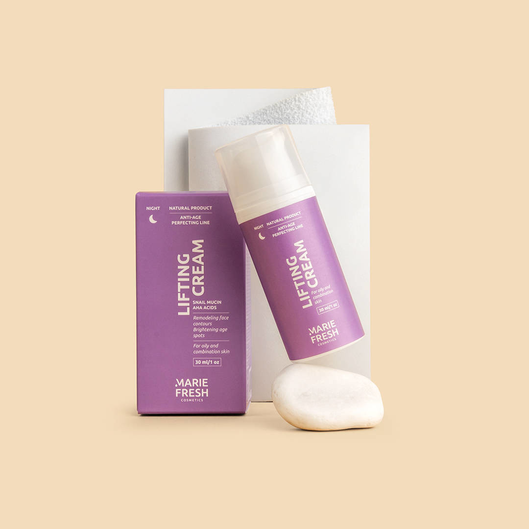 Liftingujący krem na noc do cery tłustej i mieszanej