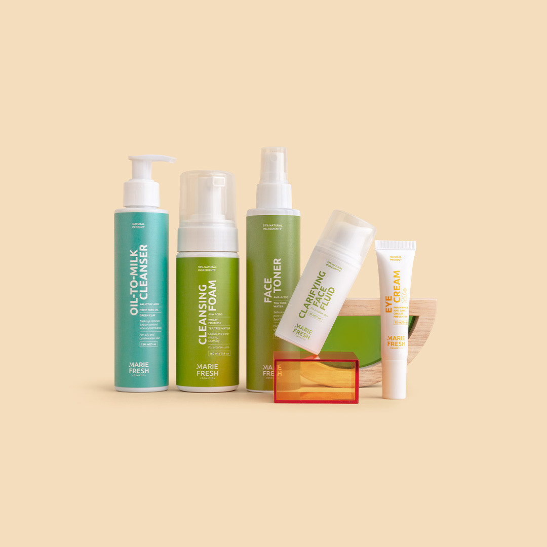 Kompleksowa pielęgnacja cery młodej problemowej z pianką