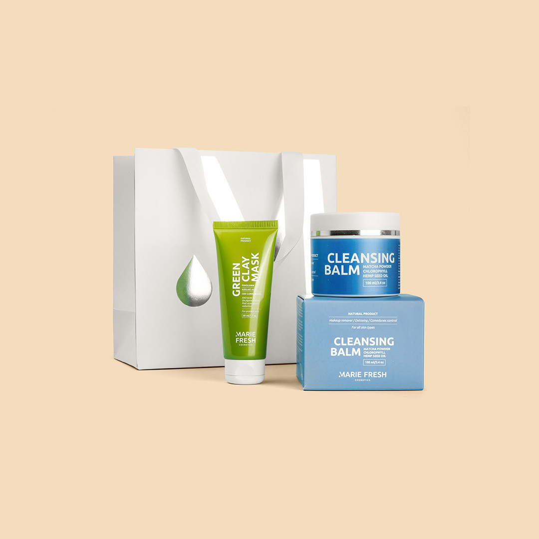 Подарунковий набір "Green clay power"