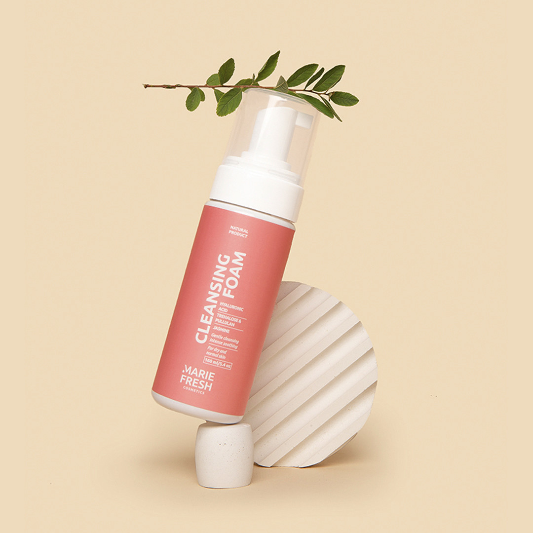 Пенка для очищения для сухой и нормальной кожи