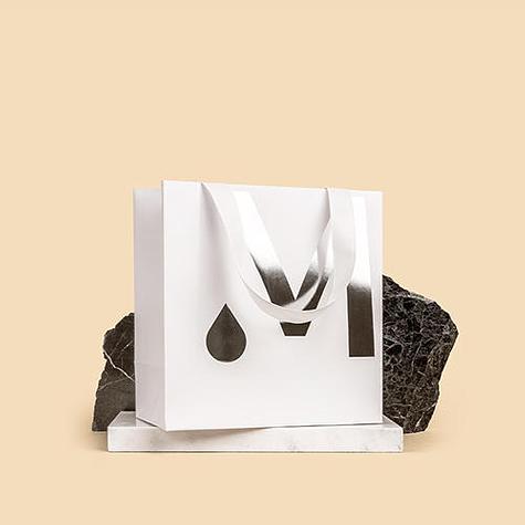 Пакет подарунковий білий