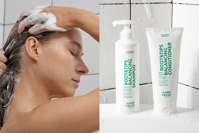 Як позбутися жирних коренів та сухих кінчиків?