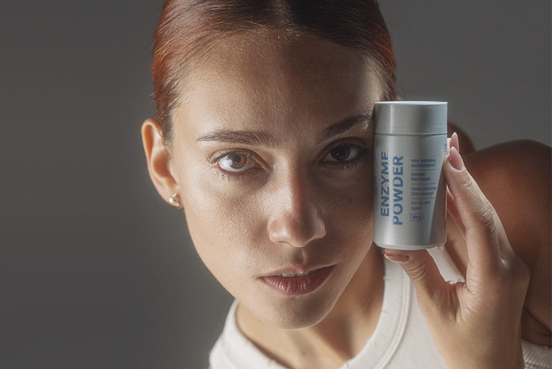 Ензимна пудра: що це та як нею користуватись?
