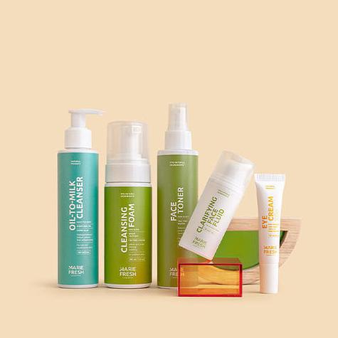 Комплексний догляд за молодою проблемною шкірою з пінкою