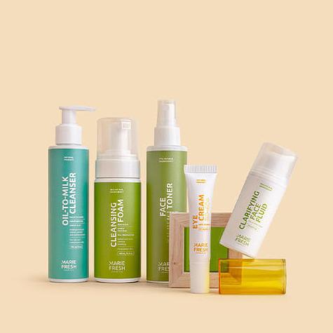 Комплексний догляд за зрілою проблемною шкірою з пінкою