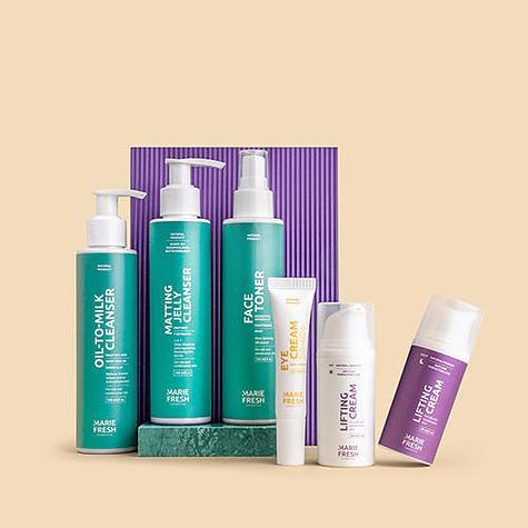 Комплексний догляд за зрілою жирною та комбінованою шкірою з гелем