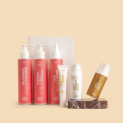 Комплексний догляд за зрілою сухою та нормальною шкірою з гелем